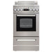 Avanti DER20P3S – 20" Freestanding Electric Range Oven, Stainless Steel (ELITE Series) - CulinaryProfis