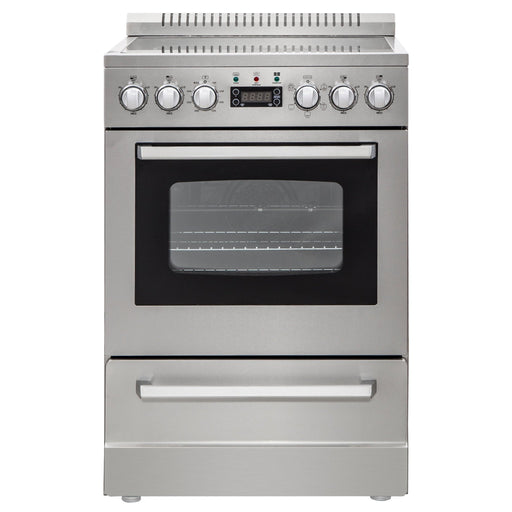 Avanti - DER24P3S, Avanti ELITE Series 24" Electric Range Oven, in Stainless Steel - CulinaryProfis