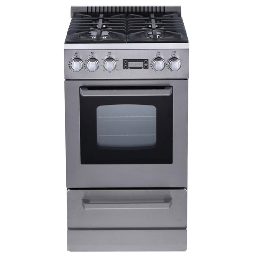 Avanti - DGR20P3S, Avanti ELITE Series 20" Gas Range Oven, in Stainless Steel - CulinaryProfis