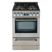 Avanti - DGR24P3S, Avanti ELITE Series 24" Gas Range Oven, in Stainless Steel - CulinaryProfis