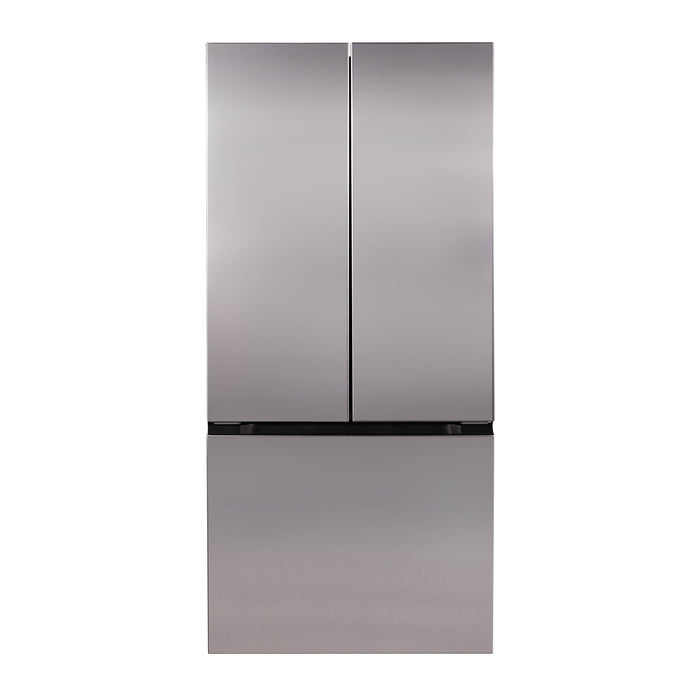Avanti FFFDS175L3S – 17.5 cu. ft. Frost - Free French Door Refrigerator (Stainless Steel) - CulinaryProfis