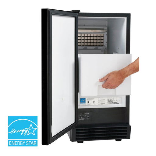 Avanti - RIM49U3S - IS, Avanti 18" Built - in Freestanding Ice Maker, in Stainless Steel - CulinaryProfis