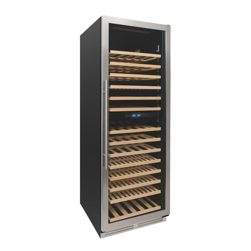 Avanti - WCD165DZ3S, Avanti 163 Bottle Designer Series Dual - Zone Wine Cooler, in Stainless Steel - CulinaryProfis