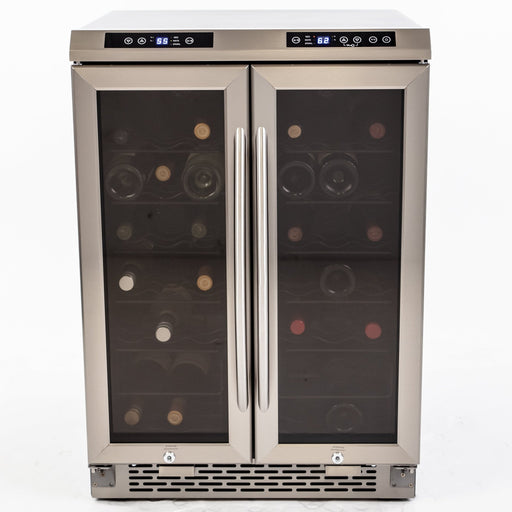 Avanti - WCV38DZ, Avanti Dual - Zone Wine Cooler, 38 Bottle Capacity, in Stainless Steel - CulinaryProfis