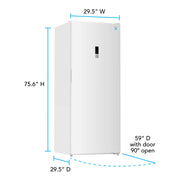 Avanti MaxxSpace Garage-Ready 23 cu. ft. Convertible Upright Freezer Avanti Products, LLC
