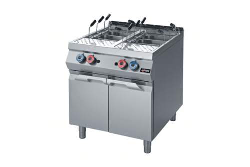 Axis AX - GPC - 2 10.56 Double Gallon Tank Gas Pasta Cooker, Heavy - Duty Stainless Steel - CulinaryProfis