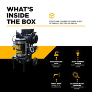 BEPowerEquipment 1,000 PSI 2.0 GPM Hot Water Electric Pressure Washer with Comet Triplex Pump - 1250 - CulinaryProfis