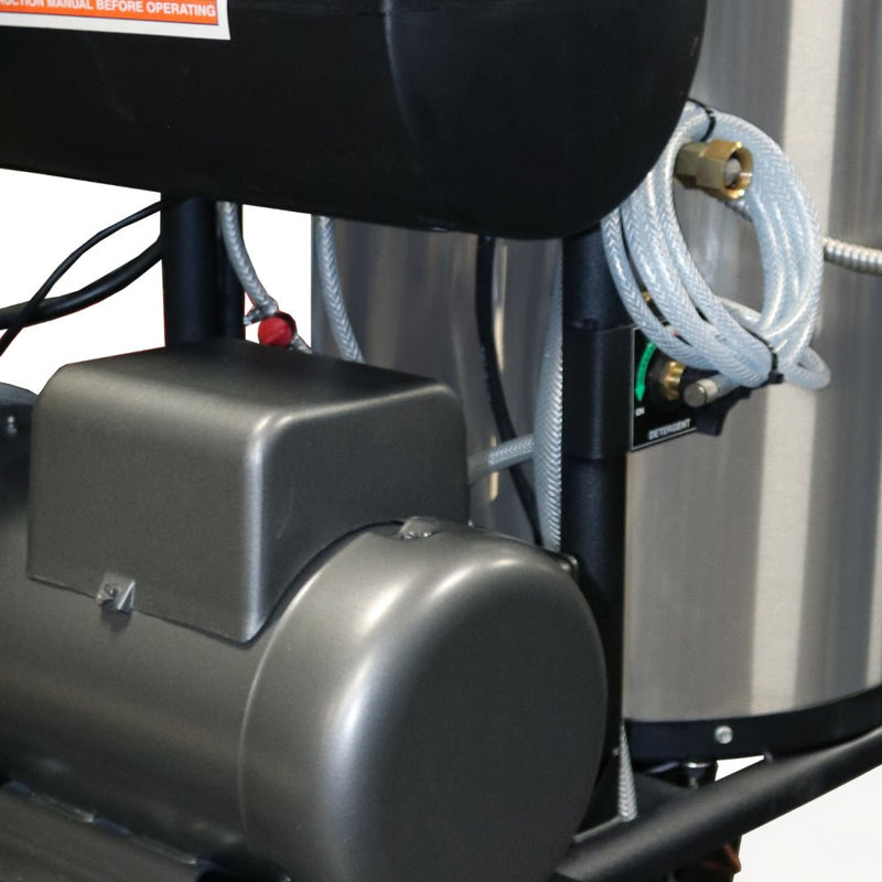BEPowerEquipment 1,000 PSI 2.0 GPM Hot Water Electric Pressure Washer with Comet Triplex Pump - 1250 - CulinaryProfis