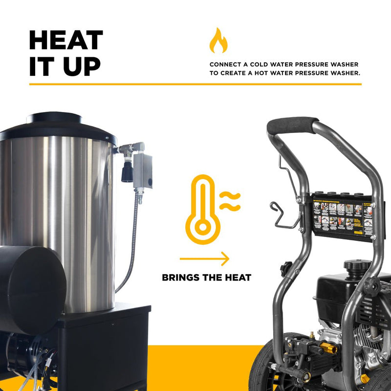BEPowerEquipment 115 volt, 4 - 5 GPM Diesel Fired Hot Box - 96115V - CulinaryProfis