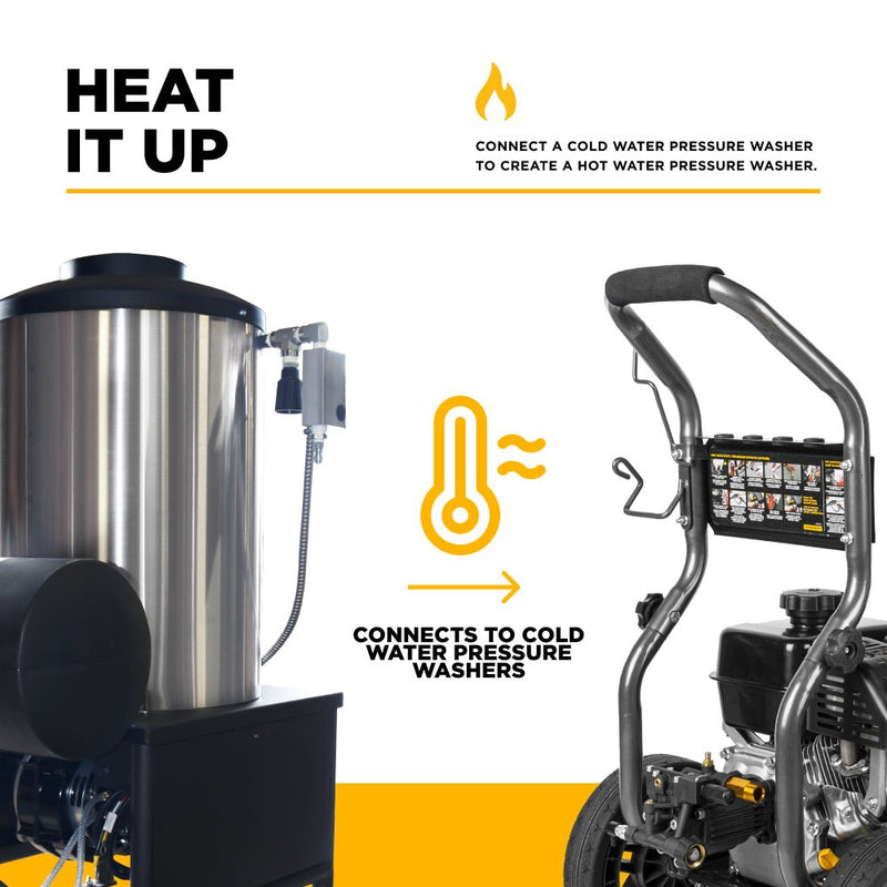 BEPowerEquipment 12VDC, 4 - 5 GPM Diesel Fired Hot Box - 96012V - CulinaryProfis