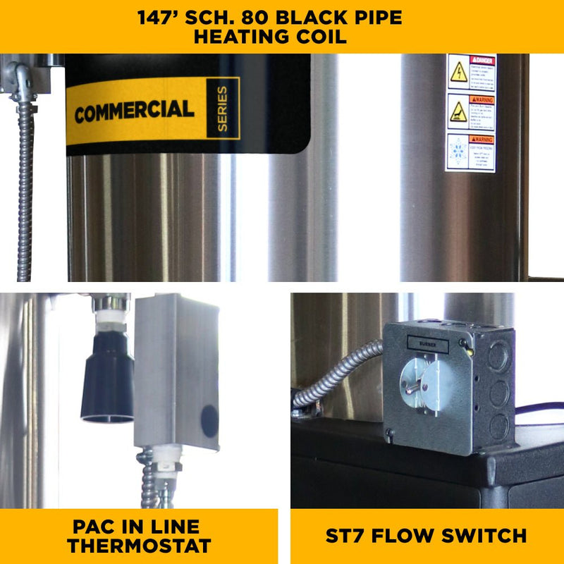 BEPowerEquipment 12VDC, 4 - 5 GPM Diesel Fired Hot Box - 96012V - CulinaryProfis
