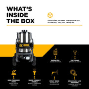 BEPowerEquipment 2,700 PSI - 3.0 GPM Hot Water Pressure Washer with Vanguard 200 Engine and AR Triplex Pump - HW2765VA - CulinaryProfis