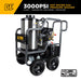 BEPowerEquipment 2,700 PSI - 3.0 GPM Hot Water Pressure Washer with Vanguard 200 Engine and AR Triplex Pump - HW2765VA - CulinaryProfis