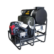 BEPowerEquipment 3,000 PSI 10 GPM Hot Water Gas Pressure Washer Skid with General Triplex Pump - SE5815HHZGP - CulinaryProfis