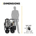 BEPowerEquipment 3,000 PSI 3.0GPM Hot Water Pressure Washer with Honda GX200 Engine and General Triplex Pump - HW2765HG - CulinaryProfis