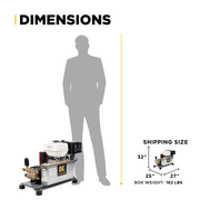 BEPowerEquipment 3,200 PSI 5.2 GPM Cold Water Gas Pressure Washer - B3213HETBCS - CulinaryProfis