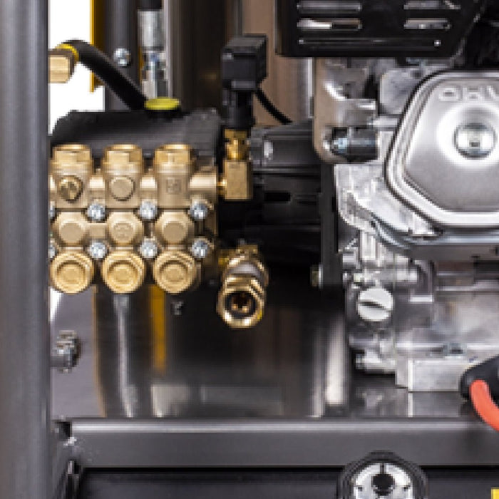 BEPowerEquipment 4,000 PSI - 4.0 GPM Hot Water Pressure Washer with Honda GX390 Engine and General Triplex Pump - HW4013HG - CulinaryProfis