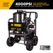 BEPowerEquipment 4,000 PSI - 4.0 GPM Hot Water Pressure Washer with Honda GX390 Engine and General Triplex Pump - HW4013HG - CulinaryProfis