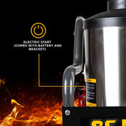 BEPowerEquipment 4,000 PSI - 4.0 GPM Hot Water Pressure Washer with Honda GX390 Engine and General Triplex Pump - HW4013HG - CulinaryProfis