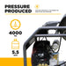 BEPowerEquipment 4,000 PSI - 5.5 GPM Hot Water Pressure Washer with Honda GX690 Engine and AR Triplex Pump - HW4024HA12V - CulinaryProfis