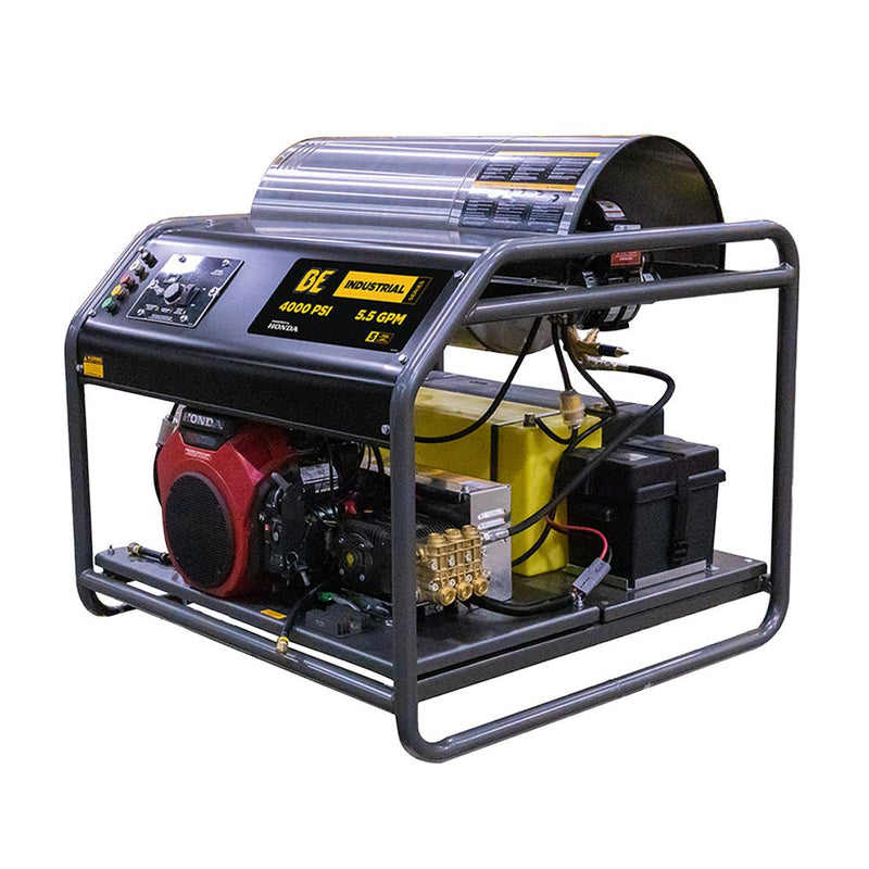 BEPowerEquipment 4,000 PSI - 5.5 GPM Hot Water Pressure Washer with Honda GX690 Engine and AR Triplex Pump - HW4024HA12V - CulinaryProfis