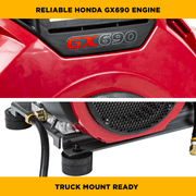 BEPowerEquipment 4,000 PSI 8.2 GPM Cold Water Gas Pressure Washer - B4024HETBGS - CulinaryProfis