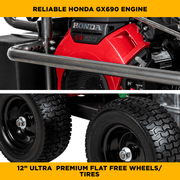 BEPowerEquipment 5,000 PSI 5.0 GPM Cold Water Gas Pressure Washer - PE - 5024HWEBCOM - CulinaryProfis