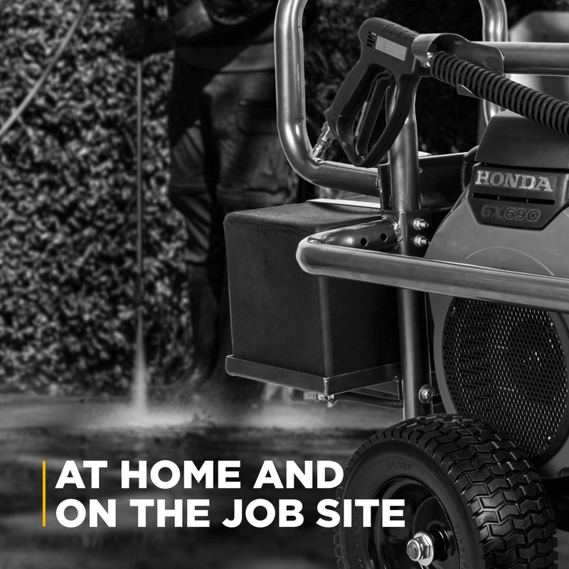 BEPowerEquipment 5,000 PSI 5.0 GPM Cold Water Gas Pressure Washer - PE - 5024HWEBCOM - CulinaryProfis