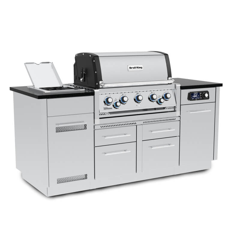Broil King Imperial QS 590i 5 - Burner Gas Grill Island - CulinaryProfis