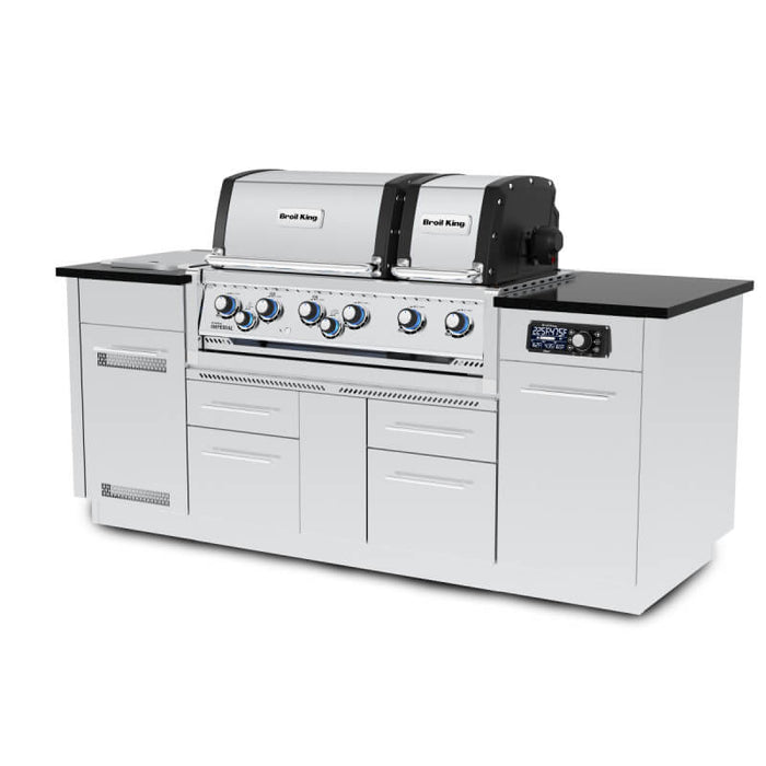 Broil King Imperial QS 690i 6 - Burner Gas Grill Island - CulinaryProfis