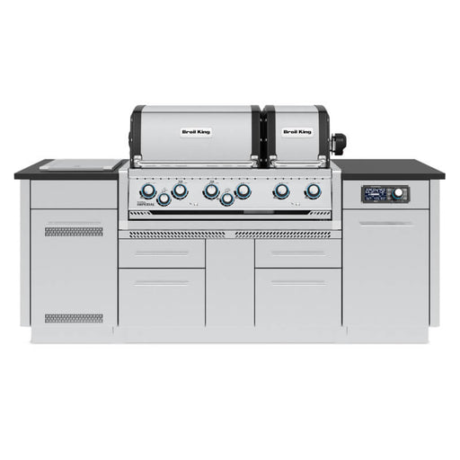 Broil King Imperial QS 690i 6 - Burner Gas Grill Island - CulinaryProfis