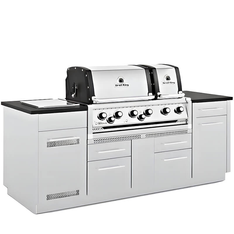 Broil King Imperial S 690i 6 - Burner Gas Grill Island - CulinaryProfis