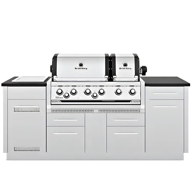 Broil King Imperial S 690i 6 - Burner Gas Grill Island - CulinaryProfis