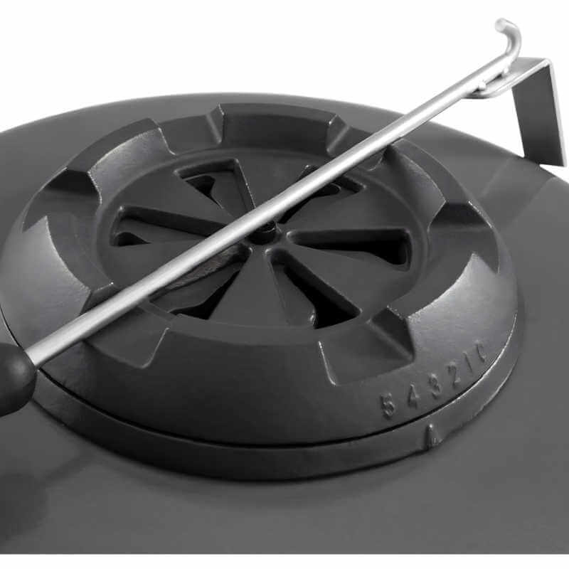 Broil King Keg 5000 Steel Charcoal Kamado Grill - Gray - 911470 - CulinaryProfis