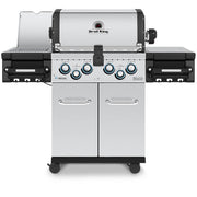 Broil King Regal S 490 PRO IR 4 - Burner Freestanding Gas Grill With Rotisserie & Infrared Side Burner - CulinaryProfis