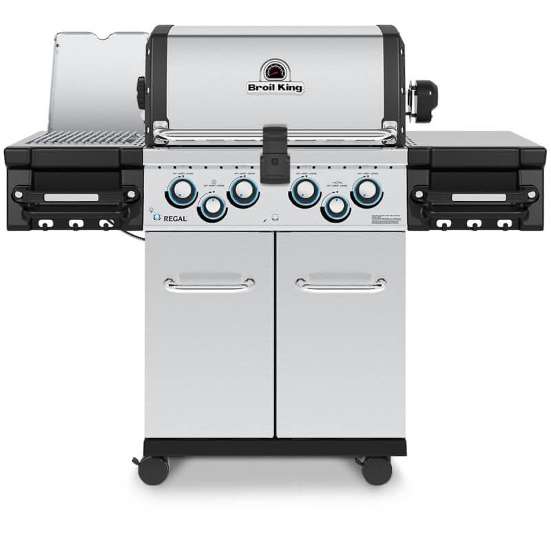 Broil King Regal S 490 PRO IR 4 - Burner Freestanding Gas Grill With Rotisserie & Infrared Side Burner - CulinaryProfis