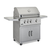 Broilmaster BSACT34 34" Stainless Steel Cart for Stainless Grills - CulinaryProfis