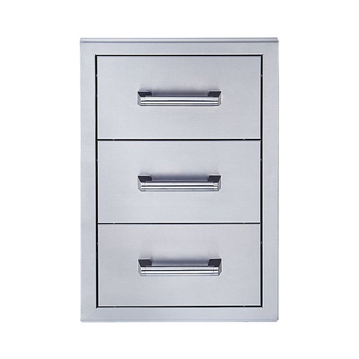Broilmaster BSAW1826T 18" Built - in Stainless Steel Triple Drawer - CulinaryProfis