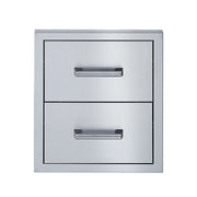 Broilmaster BSAW2022D 20" Built - in Stainless Steel Double Drawer - CulinaryProfis
