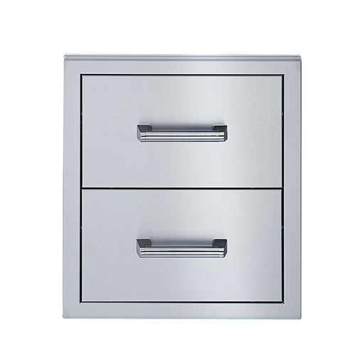 Broilmaster BSAW2022D 20" Built - in Stainless Steel Double Drawer - CulinaryProfis