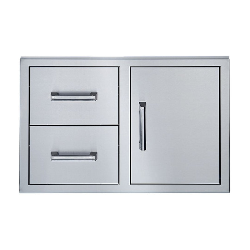Broilmaster BSAW3422SD 34" Single Door with Double Drawer Set - CulinaryProfis