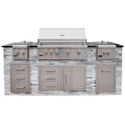 Broilmaster BSAW4222SD 42" Single Door with Triple Drawer Set - CulinaryProfis