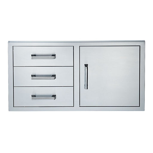 Broilmaster BSAW4222SD 42" Single Door with Triple Drawer Set - CulinaryProfis