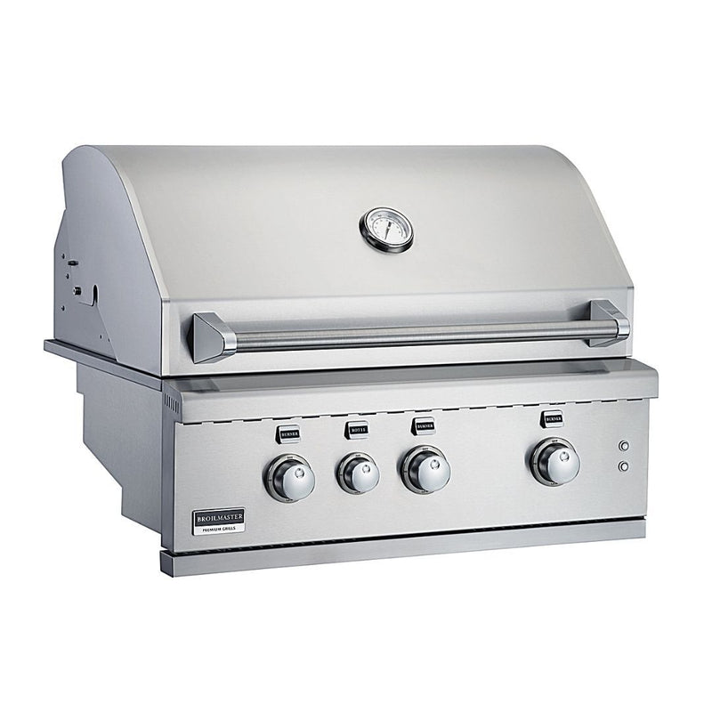 Broilmaster BSG343N 34" 3 Burner Stainless Gas Grill (Head Only) - CulinaryProfis