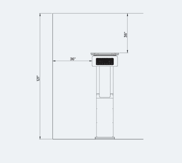 Bromic Heating - BH0510001 - Tungsten Smart - Heat 500 Series Portable Gas Patio Heater - CulinaryProfis