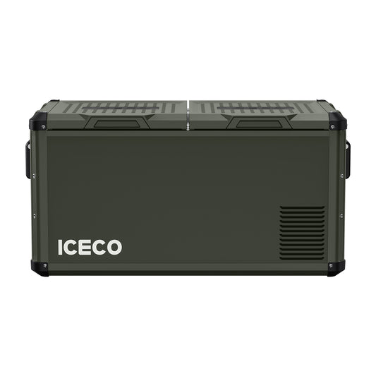 VL75ProD Olive 12V Heavy Duty Fridge Freezer | ICECO | 75 LT Inca Overland Outfitters