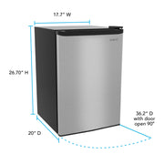 Avanti 2.6 Cu. Ft. Compact Refrigerator with Auto-Defrost Avanti Products, LLC
