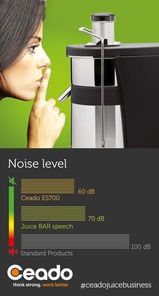 Ceado ES700 Fruit & Vegetable Juicer - CulinaryProfis