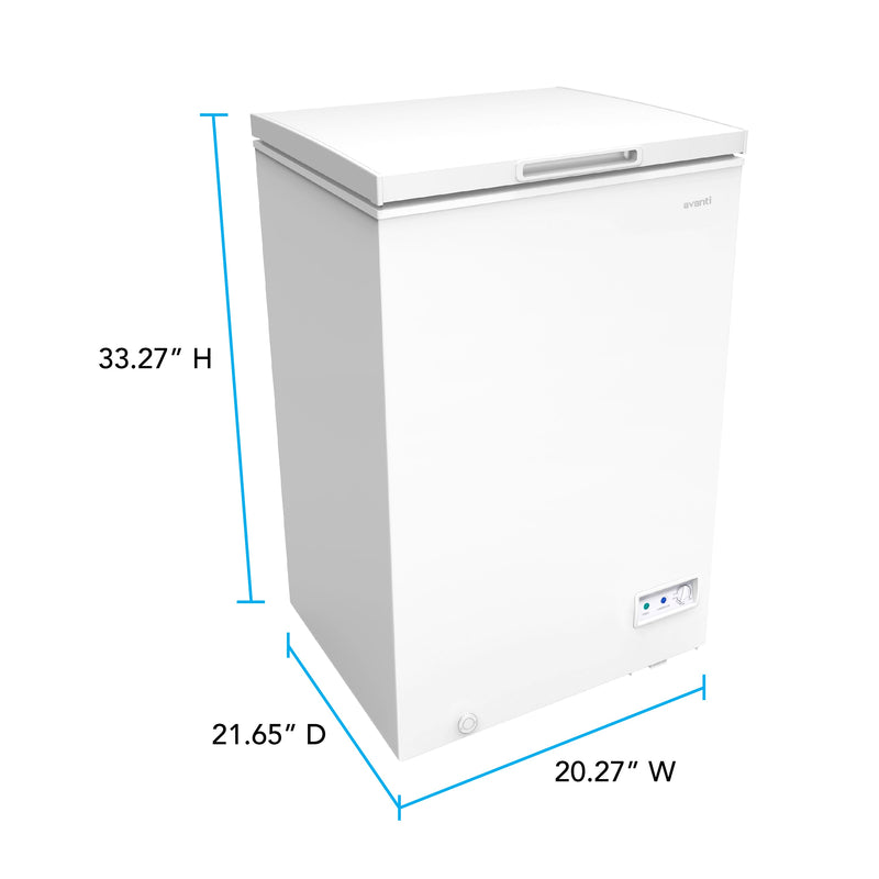 Avanti Garage Ready Convertible Chest Freezer Avanti Products, LLC