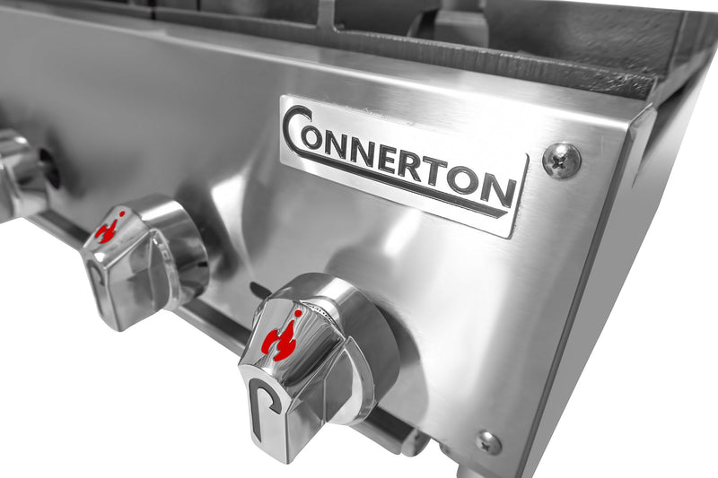 Connerton CHP - 636 6 - Burner 192,000 BTU Commercial Hotplate - CulinaryProfis